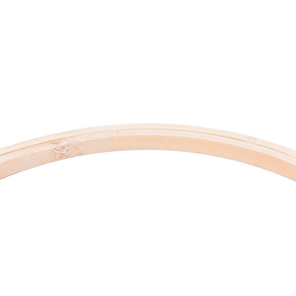 Needlecraft Bamboo Diy Round Loop Cross Stitch Frame Embroidery Hoop Sewing Tools