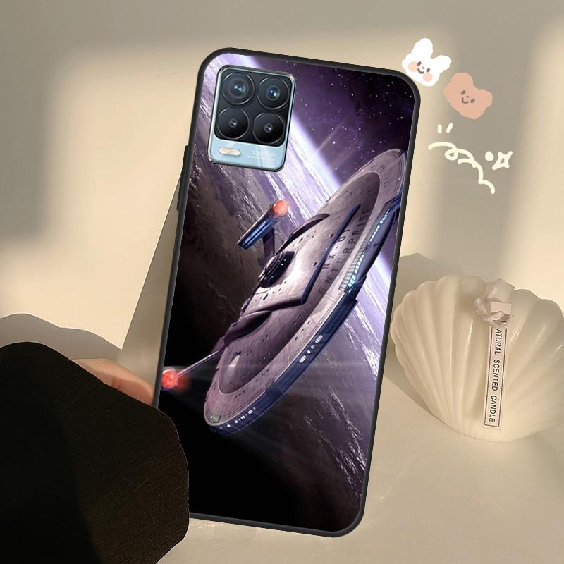 Художественный чехол Космический корабль для Realme GT7 Pro GT6 C65 C67 C61 C53 C55 C51 C25 C63 C71 C75 11 12 13 14 15 Pro Plus