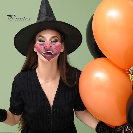 Маска на Хэллоуин из латекса, забавная маска на пол-лица, дышащая, реалистичная, ужасная маска для костюмированной вечеринки, косплей