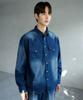 SIGNATURE [Choi Jong-Woo X Signature] Western Washed Denim Shirt [Indigo]