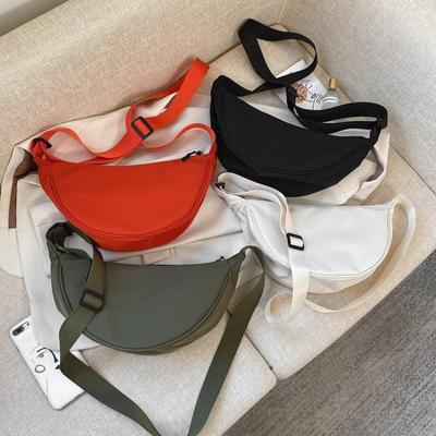 Летняя простая сумка для пельменей Foreign Air Network Красная сумка через плечо Trend Nylon Корейская версия Повседневная сумка через плечо