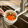2Pcs Sink Hanging Basket BPA Free Easy To Clean Universal Simple Installation Multifunctional Removable Sink Strainer Basket