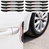 4Pc Car Door Edge Protector Sticker Anti Collision Anti-scratch Strips For Mercedes Benz W205 C300 W203 W206 W108 W124 W126 W177 BL1