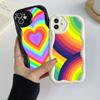 Ae93 Rainbow Art Design Защитные чехлы для телефонов для Xiaomi Poco X5 F6 Redmi Note 13 12 11 Pro 13C 12C A3 Huawei Honor 90 Wave Задняя крышка из ТПУ