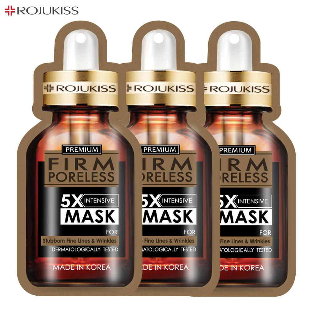 Rojukiss Акне/Укрепляющая/Красная сыворотка/Глута/HYA/Омега/Идеальная/Восстанавливающая/Белая/Цинковая интенсивная маска без пор 5X 25 мл - Thai Skincare