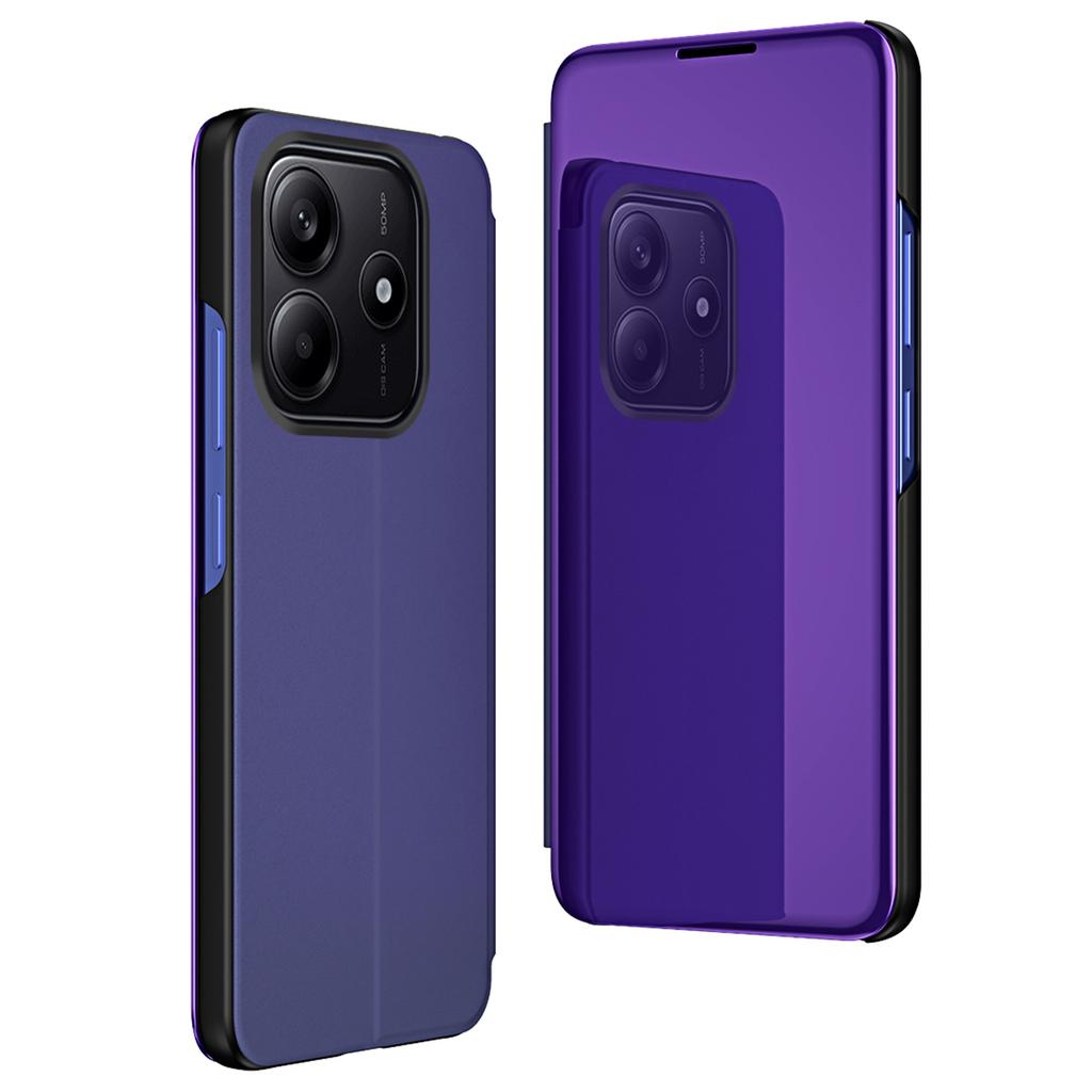 For Xiaomi Redmi Note 14 4G (164.84mm) Case View Window Stand Leather Flip Phone Cover