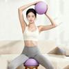 PVC Fitness Yoga Ball Thickening Massage Ball Household Abdominal Pressure Ball  Women