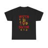 Witch Doctor T Shirt Retro Horror Skull Voodoo Kustom Kulture Occult Graphic