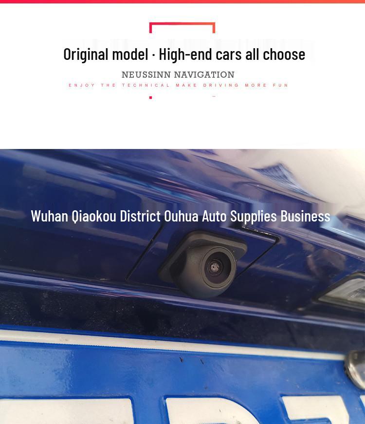 Совместимо с камерой заднего вида Hongqi H5/Динамический флаг Yue Flag Yun Edition [Включено руководство]