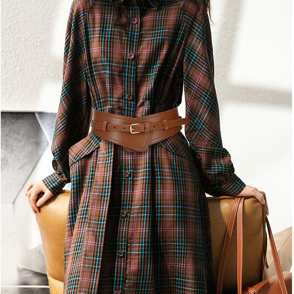 Alloy Buckle Waist Belt Waist Belts For Wome Fashion Wide Belts Dress