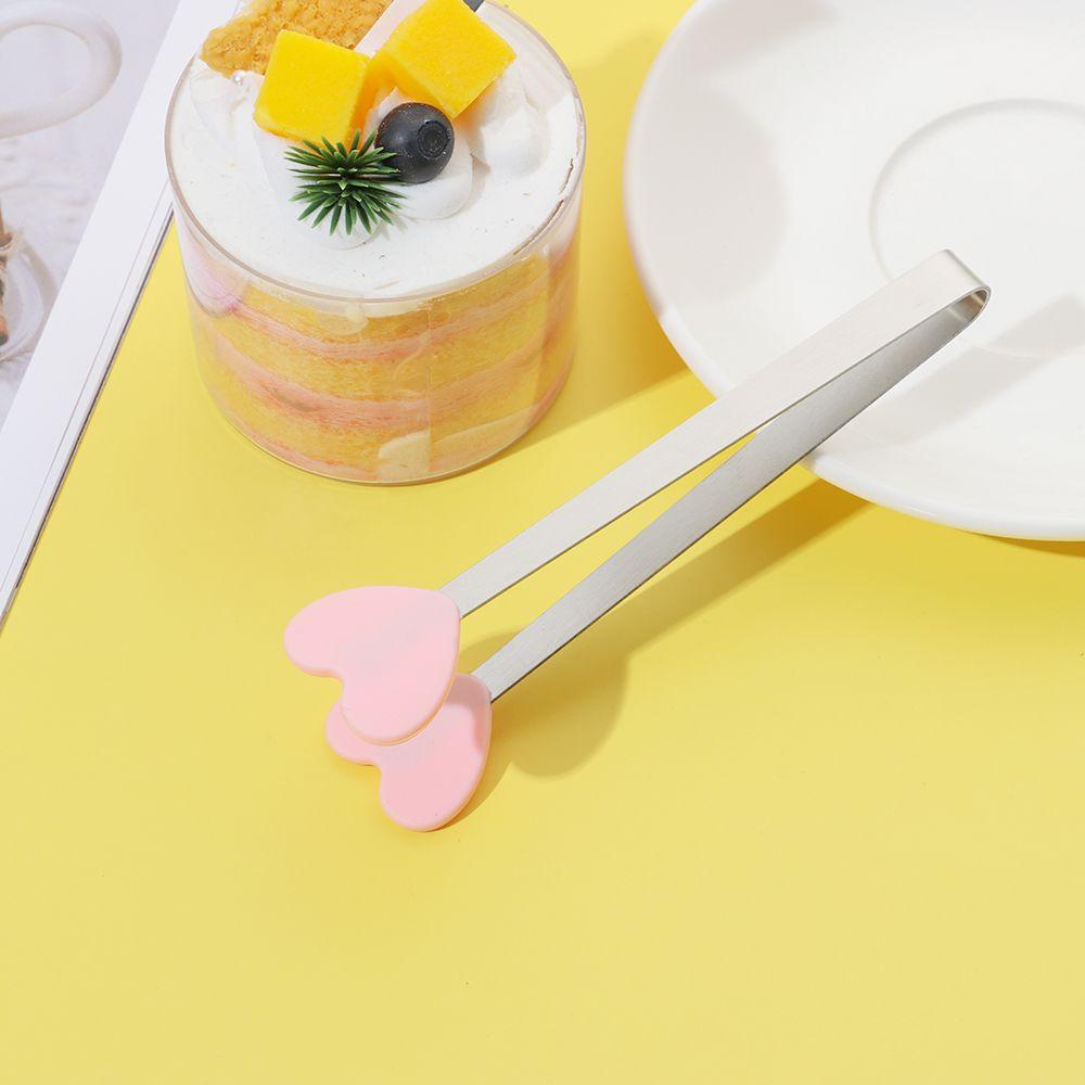 Kitchen Accessories Bread BBQ Mini Silicone Snack Food Tong Creative