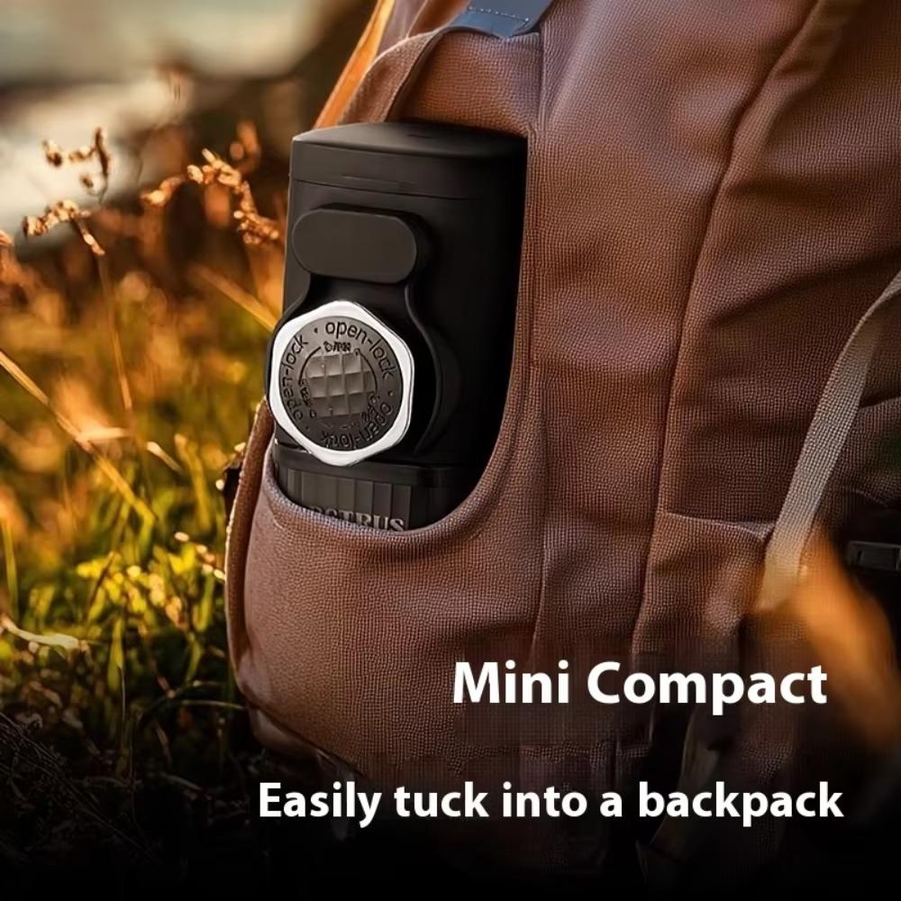 Мини-кофемашина ручного прессования 2 в 1 дорожная кофемашина для улицы