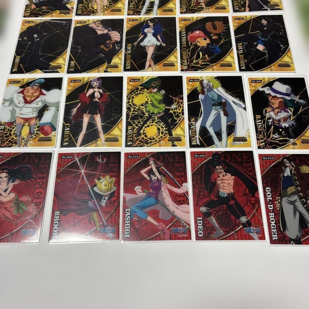 Used One Piece Clear Card Collection Gum 29 pieces