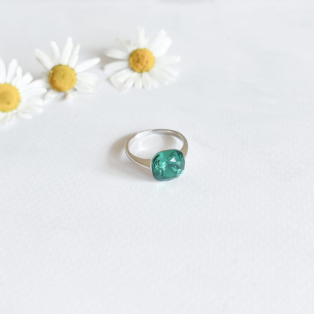 Silver Ring with Cubic Zirkonia, Product Weight 3.15 G (60001720)