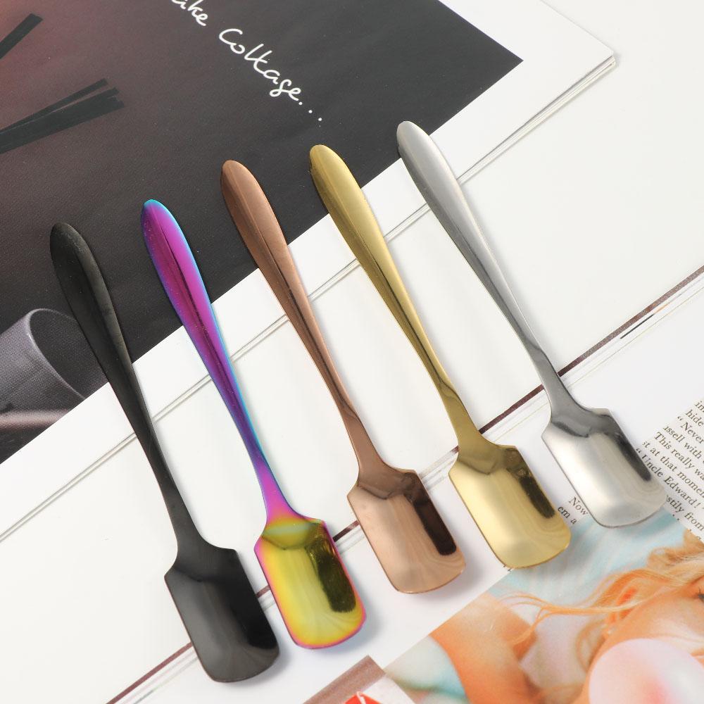 Steel Ice Cream Sugar Cake Dessert Kitchen Tool Stirring Spoon Coffee Spoon Coffeeware Teaspoon