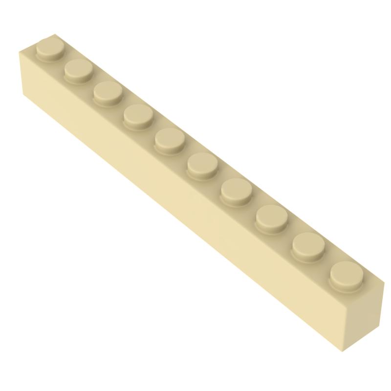 [FunBrick] 10/30/50 ШТ Кирпичики 1x10 Точек 1*10 Точек Образовательный Творческий DIY Набор Крупнооптовый Строительные Блоки Совместимые с 6111 Classic