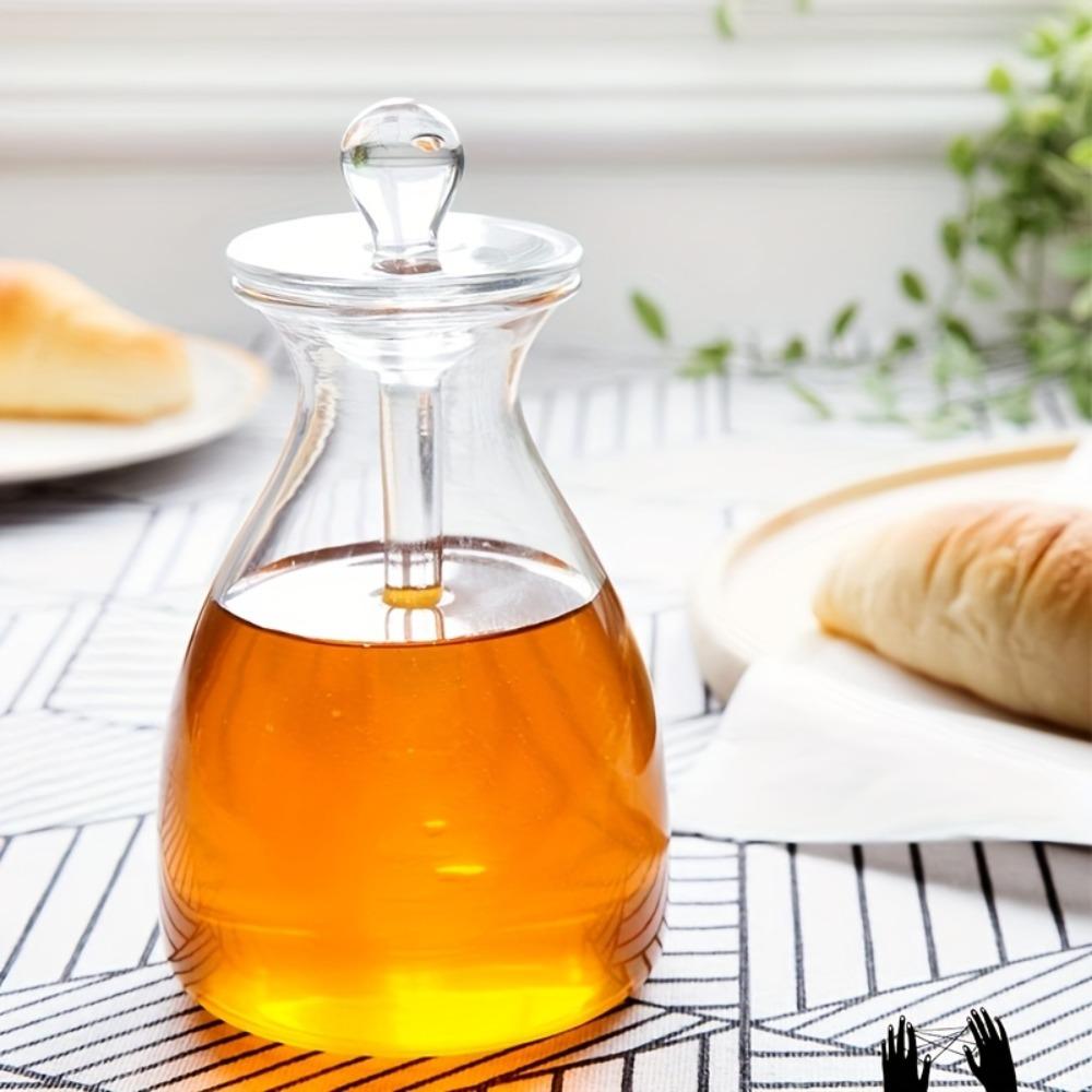 Large Capacity Honey Pot Three-dimensional Bee Honey Container Creative Syrup Jar  Breakfast