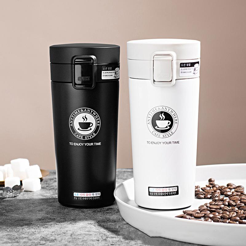 2024 Newest Coffee Thermal Mug Stainless Steel Coffee Thermos Tumbler Cups Vacuum Flask Thermo Water Bottle Tea Mug Thermocup