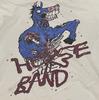 Винтажная футболка с принтом лошади The Band Band Tour S-5XL Хлопковая футболка унисекс с коротким рукавом