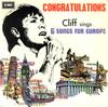 7inch Record CLIFF RICHARD - Congratulations SEG8540 Columbia 1968 UK Pop Used