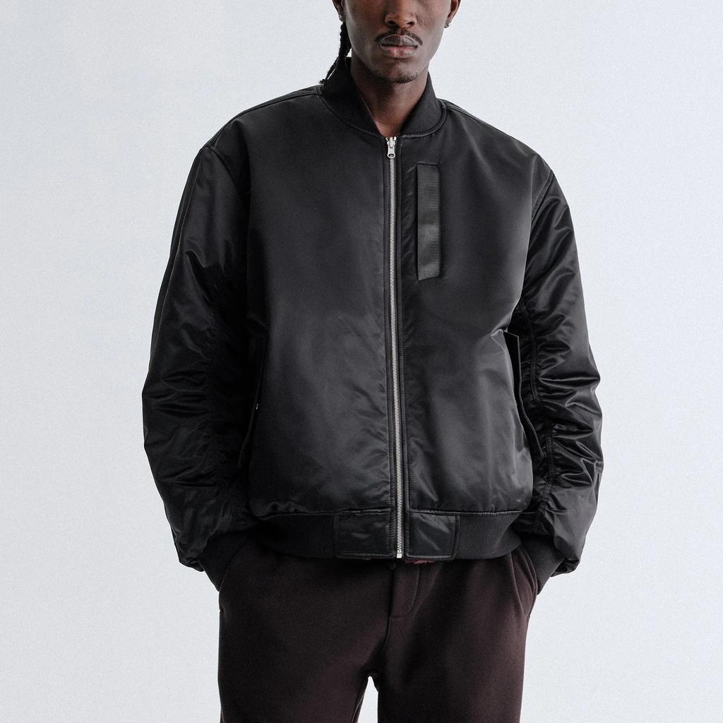 Kith Reversible Faux Fur Avery Bomber Magma Men Outerwear Blue KHM010822-601