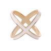 X-Shaped High-End Silk Scarf Buckle: Versatile, Exquisite Women's Accessory for Square Scarves