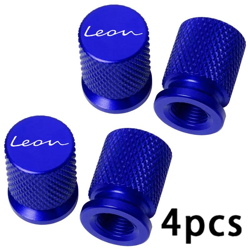 Car Wheel Tire Valve Caps Tyre Stem Covers Airdust Waterproof For Seat leon mk3 mk2 5f mk1 fr 1p 2 TARRAC