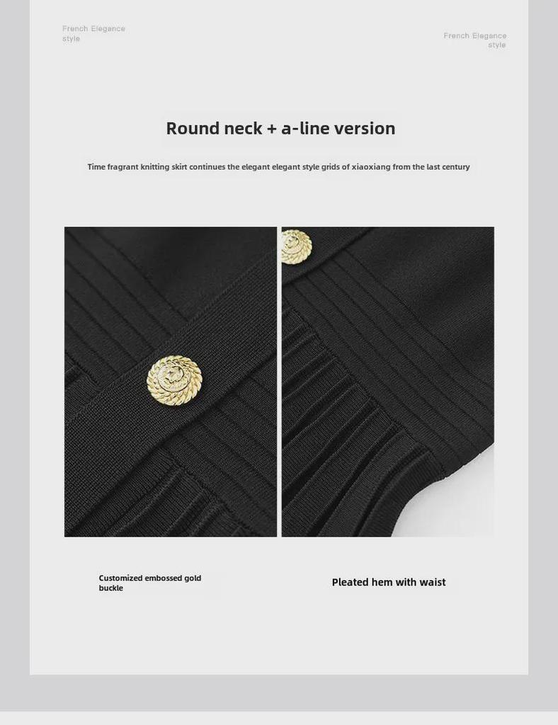 Знаменитое трикотажное плиссированное платье-юбка Xiao Xiang для миниатюрных женщин - облегающая, универсальная короткая юбка-бант