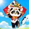 Воздушный змей Weifang New Panda с рисунком львиного танца для детей