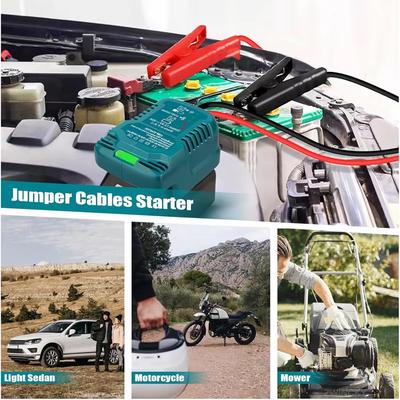 Пусковые провода Автомобильный инструмент для аккумулятора Makita 18V Li-ion BL1830 BL1840 BL1850 Адаптер для аварийного запуска Автомобильный бустерный кабель
