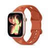 Силиконовый спортивный ремешок для Apple Watch Band 46мм 45мм 44мм 40мм 49мм 41 42 дышащий браслет correa Серии 11 10 7 8 9 Ultra SE