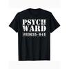 Европейские размеры Палата для душевнобольных 80353041 Т-shirt в стиле заключенного тюрьмы - 3D состаренный принт Ретро дизайн лечебницы
