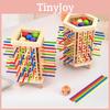 Wooden Stick Montessori Puzzle Toy For Kids Educational Game Board Fun Activity