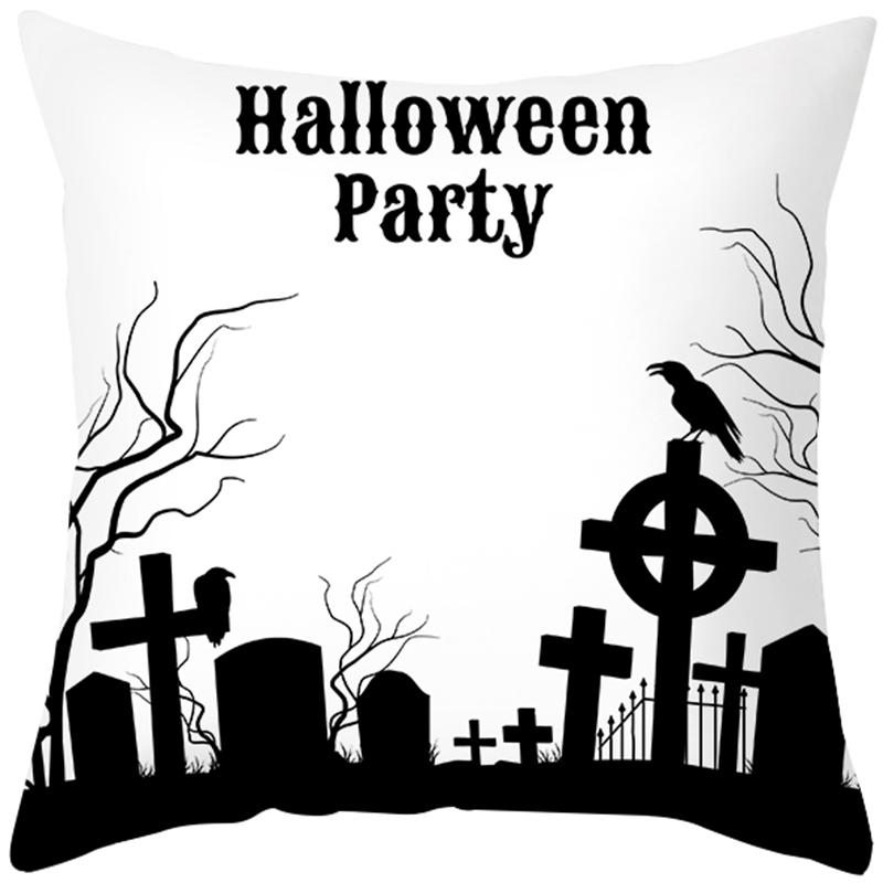 Домашний декор, наволочка с тыквой на Хэллоуин, креативная наволочка с принтом, наволочка для дивана, вечеринки, дома, автомобиля, наволочка 45x45 см, Funda de Almohada