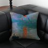 Fresh Daisies Pillow Fresh Pastoral Cushion Cover Pillow Case Antidustmite Invisible zipper silky plush cushion