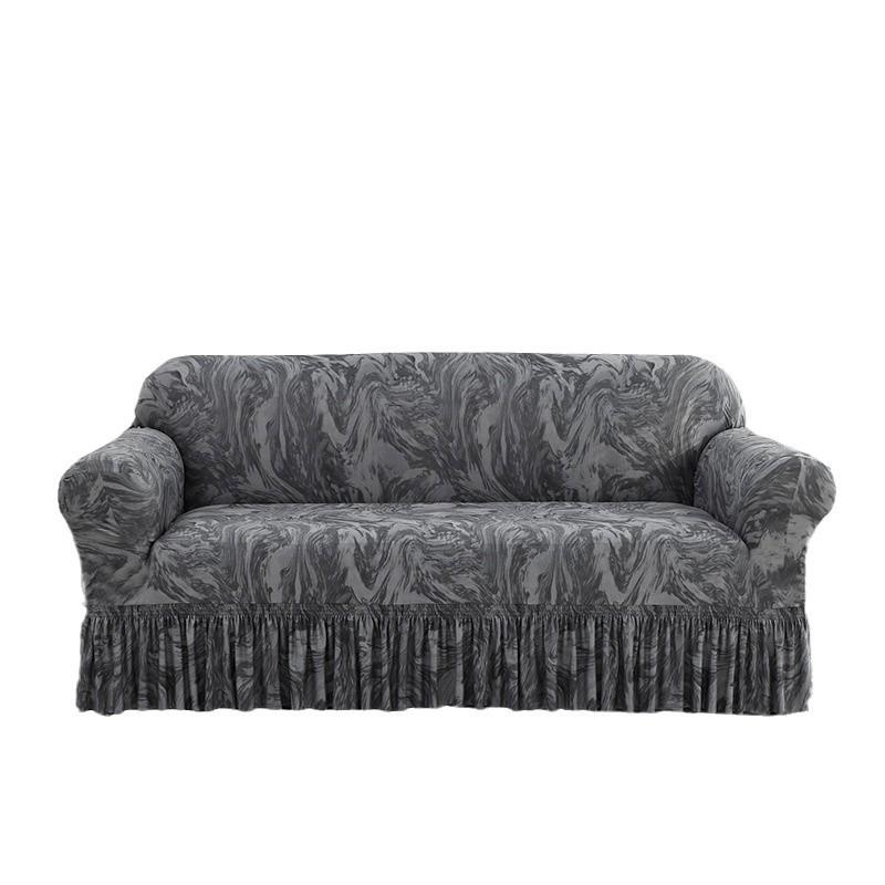 Новый Чехол для Дивана Цельный Эластичный Универсальный Чехол Двухместный Универсальный Защита от Царапин Кошек и Пыли Диван Все Включено Чехол