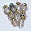 Natural Gold Peacock Feathers for Jewelry Making Creation Crafts 3-7cm DIY Handicraft Accessories Small Feather Carnaval Plumes