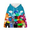 Angry Geometry Dash Hoodie Children Clothes Kid Girl Boy Sweatshirt Manga Hoody Baby Casual Pullovers Sportswear Clothing
