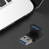 Угловой USB 3.0 Вертикальный 90° USB 3.0 Тип-A Мужской Женский Конвертер Адаптер
