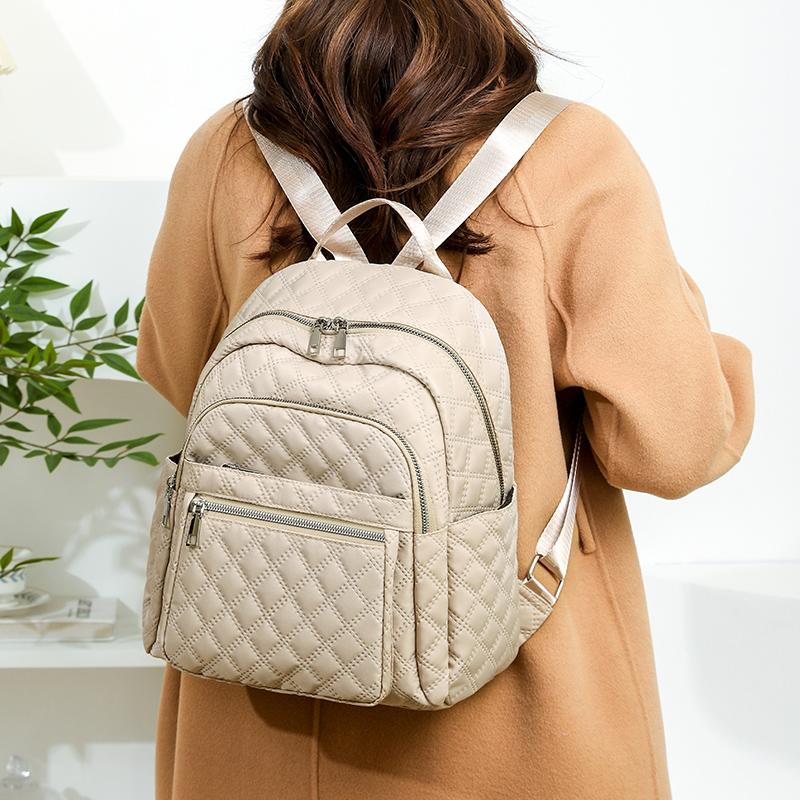 Женский рюкзак для поездок, большой вместимости, рюкзак двойного назначения, одноплечная дорожная сумка