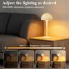 Touch Control Water Ripple Projector Light Dimmable LED Night Light Modern RGB Bedside Lamp  Patio