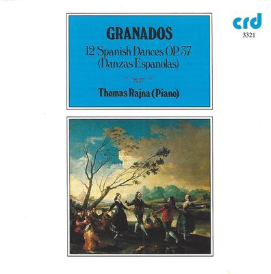 CD ЭНРИКЕ ГРАНАДОС - ТОМАС РАЙНА - 12 испанских танцев соч.. 37 (Танцы Это CRD3321 CRD Records UK Соул/Фанк Б/У