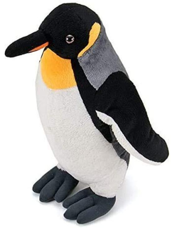 Carolata King Penguin Plush Toy (ParentStanding) Soft to the Touch, Realistic (Penguin Plush Toy) Doll MascotBirthday Gift Present (Twice Tested)
