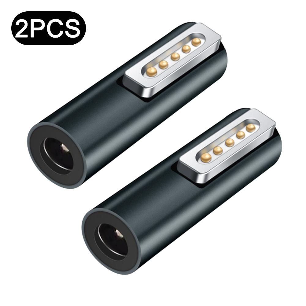 DC5521 PD Type-C Female to Magnetic Adapter for Macbook Air/Pro Fast Charging Plug Converter for Apple Magsafe 1 Magsafe 2