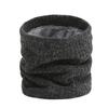 Fashion Stripe Plush Thicken Warm Winter Ring Scarf Women Men Knitted Full Face Mask Snood Neck Scarves Bufanda Muffler