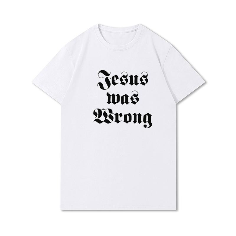 Футболка большого размера «Я люблю Иисуса» Христианская вера Унисекс Повседневные хлопковые топы Персонализированная печать Уличная одежда Подарок для любителей Иисуса Футболка