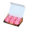 6 Pcs Diwali LED Lotus Candles Flameless Lotus Tea Light Battery Operated Flickering Buddhist Lamp for Home Desktop Centerpiece