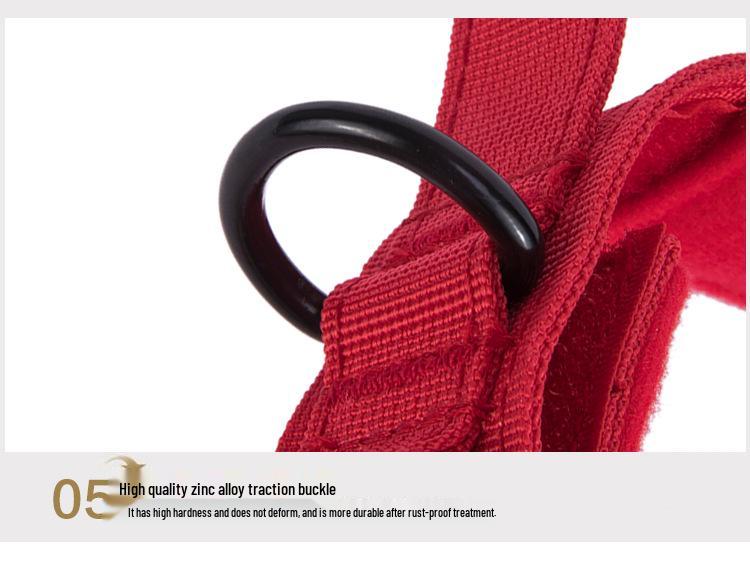 Adjustable Tactical K9 Dog Collar with Quick Release for Medium & Large Breeds