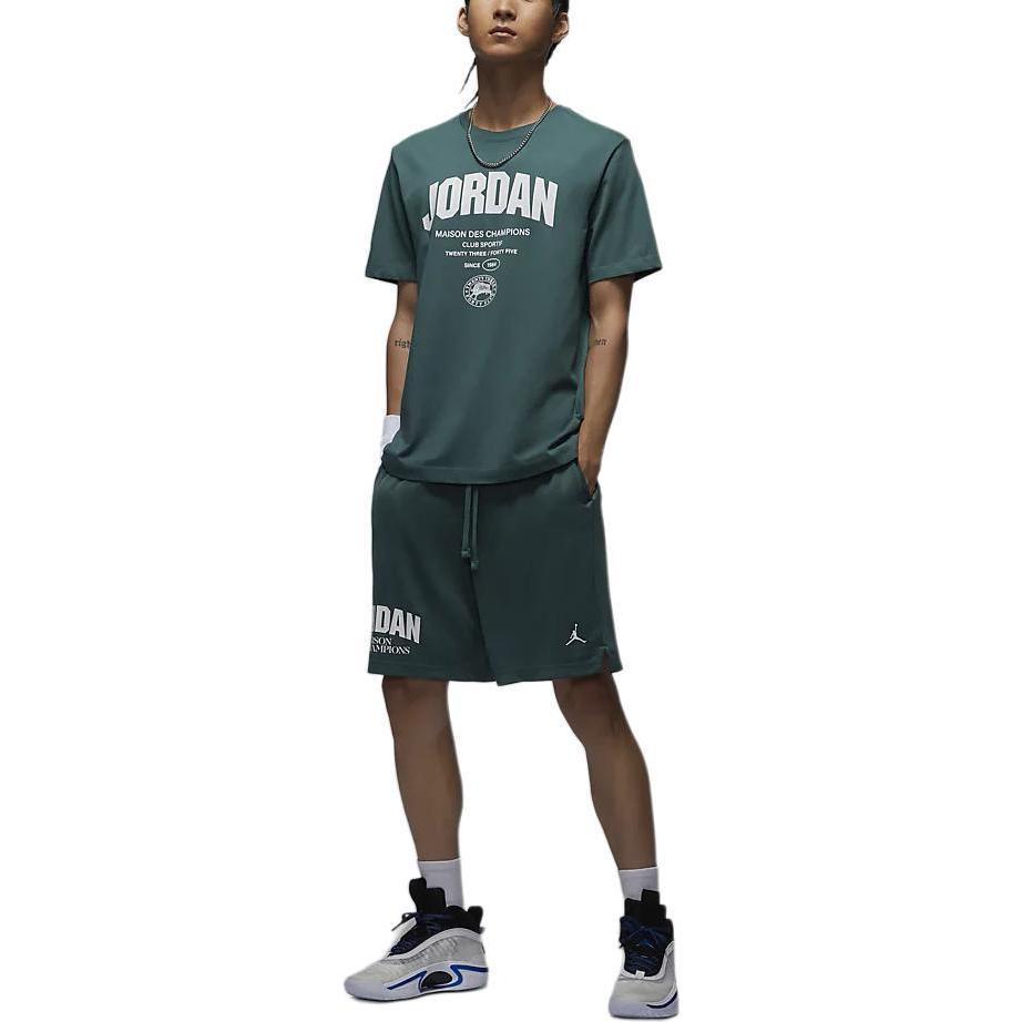Jordan Спортивные шорты Sport Dri FIT Мужские Окислительно-зеленый/Белый FZ9986-366