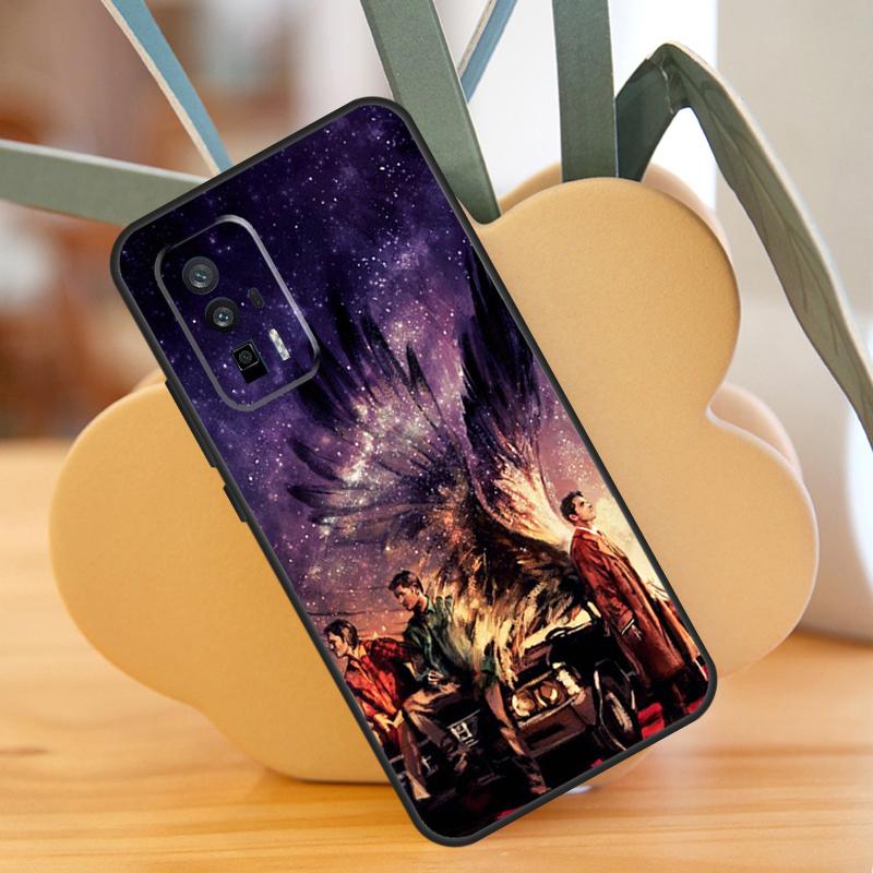 Чехол Supernatural с Ангелом Кастиэлем для Xiaomi 14 13 Ultra 11T 12T 13T Pro 12 Lite POCO F6 F5 X6 M6 Pro X5 X3 F3 M5s